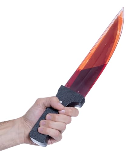 Rubies Faca Psycho imitação de sangue, acessório para disfarce, complemento, tamanho único, unissexo, zumbis para Halloween, carnaval e festas
