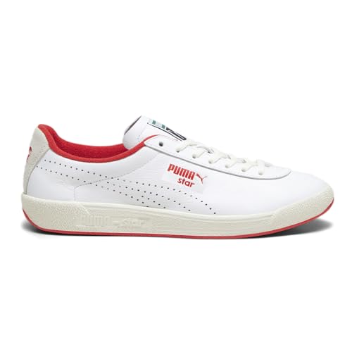 PUMA Mens Star Strawberries and Cream Lace Up Sneakers Shoes Casual - White
