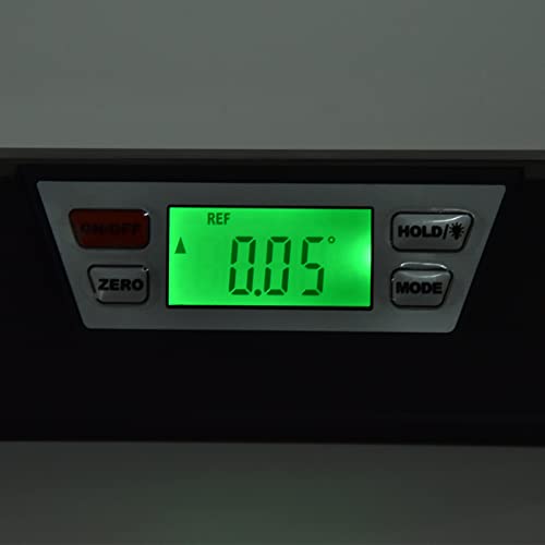Buscador de ángulos digital con base magnética y pantalla LCD miniatura 4