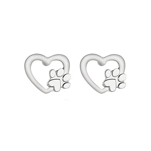 Preisvergleich Produktbild UINGKID Ohrstecker Mode Einfache Stilvolle Nette silberne Goldbärn-Bolzen-Ohrring-Katzen-Hunde... für Frauen Tier