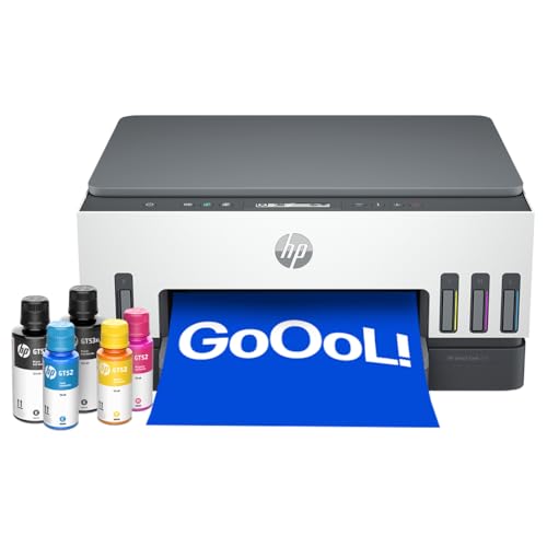 Impressora Multifuncional HP Smart Tank 724 Tanque de Tinta Colorida Wi-Fi Scanner Duplex. Funções: Imprimir, Copiar, Digitalizar. Cor: Branco (2G9Q2A)