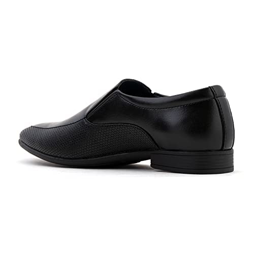 Image of Khadim's Men Black Slip-On Formal Shoe