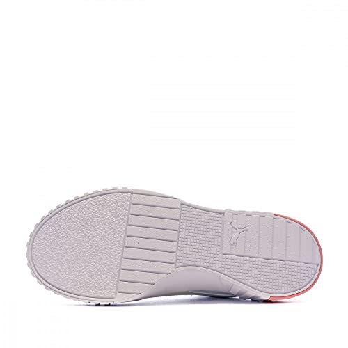 Image of Puma Women's Cali Wn s Sneaker, White-Salmon Rose-Vaporous Gray