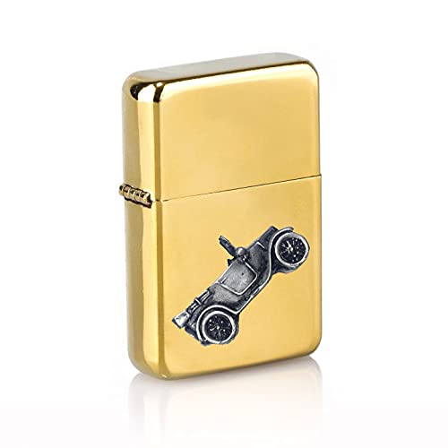 Briquet tempête essence rechargeable Classic Car 7 Chummy couvercle rabattable