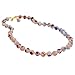 GlassOfVenice Murano Glass Mosaic Necklace - Pink
