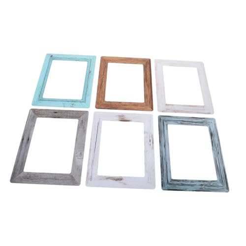 Veemoon 12 Piezas Marcos Magnéticos para Fotos PVC Modernos Marco para Nevera Ligero y Resistente Soporte Seguro para Fotos Refrigeradores Taquillas Oficina y Hogar