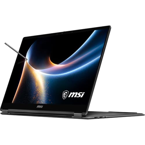 Image of EXCaliberPC [2026] MSI Prestige 16 Flip AI+ C3MTG-056US (Intel Core Ultra 9 388H, 32GB LPDDR5X, 4TB NVMe SSD, Intel Arc, 16 inch OLED 120Hz Touch, Windows 11) Touchscreen Laptop
