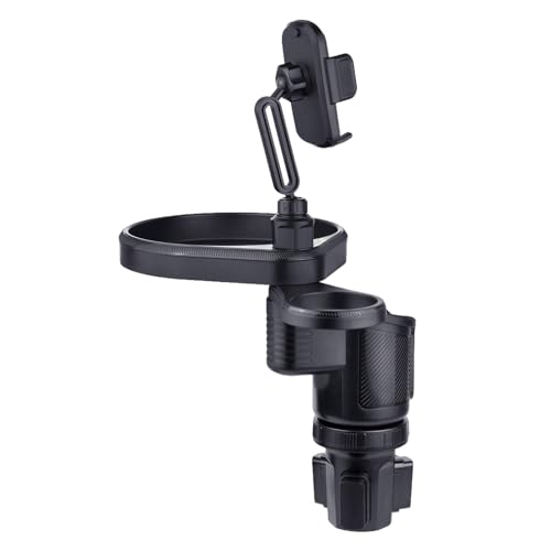Porte-gobelet de voiture grand format rigide avec plateau repas amovible et support mobile