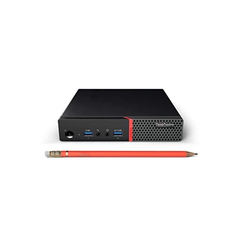Len M700 Mini Desktop PC (Core I3 6th gen | 4 GB DDR4 RAM | 128 M.2 GB SSD | Win11 Pro | MS Office | HD Graphics | USB | Ethernet | VGA | Black | WiFi | Tested & Ready) 1 Year Seller Warranty