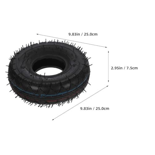 Neumático de goma Tofficu resistente al desgaste que reduce vibraciones en tu carretilla 3