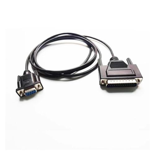 9 Pin D-sub DB9 Female to DB25 Male RS232 Serial Printer Cable for Printer TM-T88VI TM-T88V