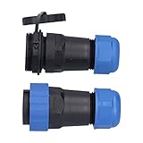 Fdit Power Connector für Männliche Stecker Luftfahrtunternehmen Weibliche Gesellschaft Oxidationsresistenz Luftfahrtstopfen für Werkzeuge und Messgeräte (7-polig)