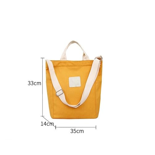 Shoulder bag Korean Style One Shoulder Canvas Bag - Large Capacity Portable Handbag for Women - Trendy Crossbody Tote2