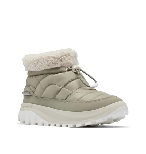 Columbia Women's Snowtrot Shorty, Grey Green/Dark Stone, 9