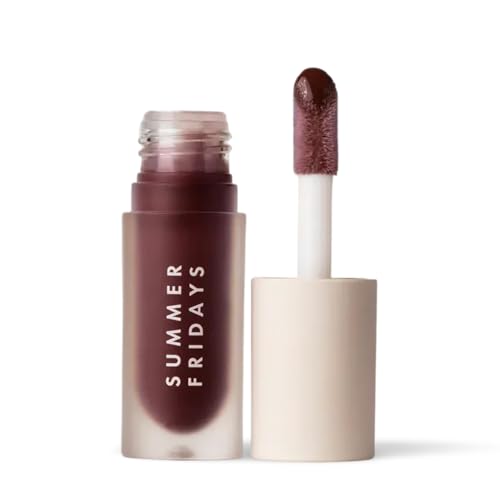 Summer Fridays Dream Lip Oil - Hydrating Tinted Lip Gloss Oil - N...