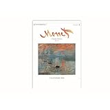 カレンダー 壁掛け 【2026年】 モネ SP-10 絵画 印象派 巨匠 インテリア アルジャントゥイユの橋 睡蓮の池 607×425mm