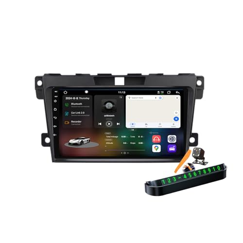 Navegador GPS Android 14.0 para Mazda CX-7 2008-2015 con WiFi 5G y BT