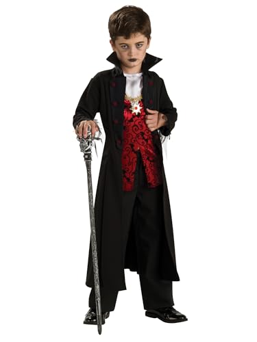 Rubbies - Fantasia de vampiro para criança, tamanho S (883917S)