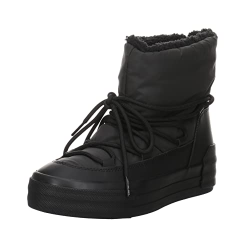 Calvin Klein Damen Stiefel Schuhe Vulc Flatform Bold Snow Boot Textil...