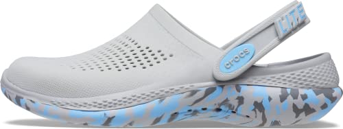 Crocs Unisex-Erwachsene Literide 360 Clogs, Hellgrau/Sauerstoff, 36/37 EU