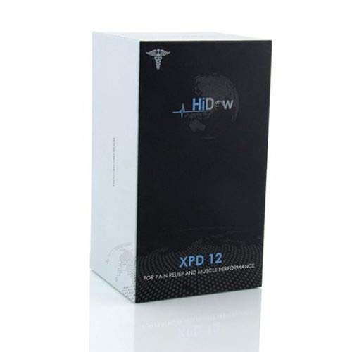 HiDow XPD Dual Channel TENS EMS Unit 12 Modes Muscle Stimulator Pain Relief Therapy Electronic Pulse Massager for Sore Muscles in Your Shoulders, Back Sciatica Pain, Abs, Legs, Knees and More (B07VLSNCPL) Amazon Price History, Amazon Price Tracker