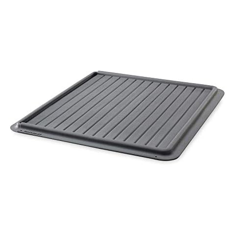 madesmart Expandable Undersink Drip Tray - Granite | CABINET COLLECTION | 29.37" x 18.88" | Protects Cabinets from Spills and Drips | Storage for Cleaning Supplies, Sponges, Trash Bags | BPA-Free Cover