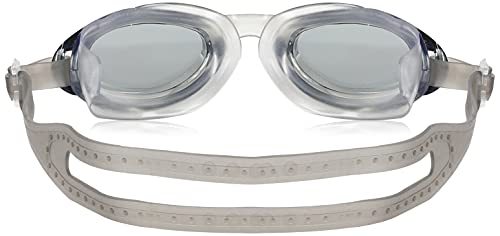 Image of I-SWIM LADIES COSTUME IS-103 ROYAL /PINK DOTS SIZE 2XL WITH GOGGLES SILICON JOINTLESS WITH BOX BLACK