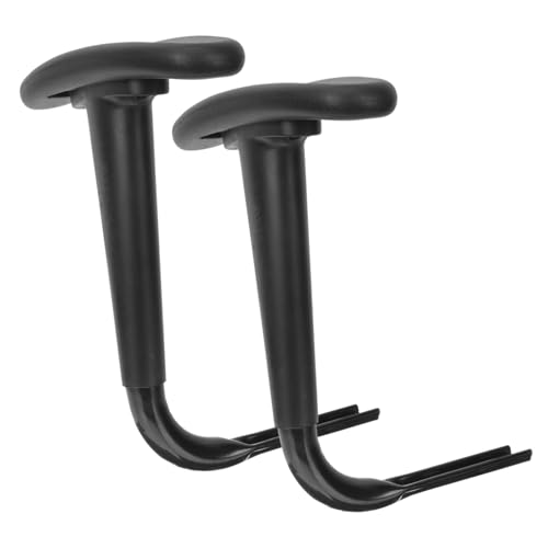 Gogogmee 2pcs Armrest Replacement for Office Chair Gaming Chair Accessories Steel Handrail Accessories Arm Pads