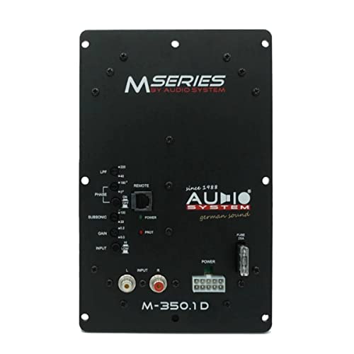  Audio System M-350.1 D 1-Kanal Mono Digitale Amplificatore 350 Watt RMS