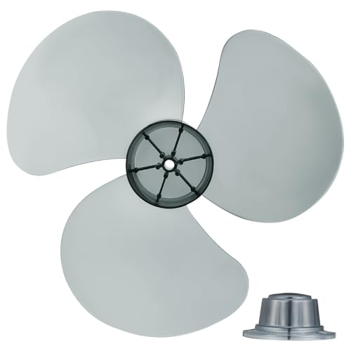OFFSCH Aspas Para Ventilador De Pie De 12 Pulgadas Piezas De Repuesto De PláStico De 3 Hojas Accesorios Para Ventiladores De 280Mm InstalacióN FáCil Y Ligera Ideal Para El Verano