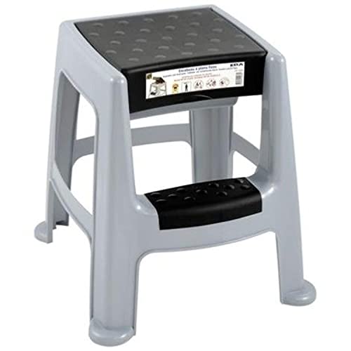 Bo Time Tabouret Marchepied / Escabeau - avec Coffre de Rangement