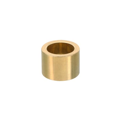 PATIKIL メタルスペーサー 真鍮 18mm ID x 25mm OD x 18mm L M18 スクリュー用 100個 工業用途