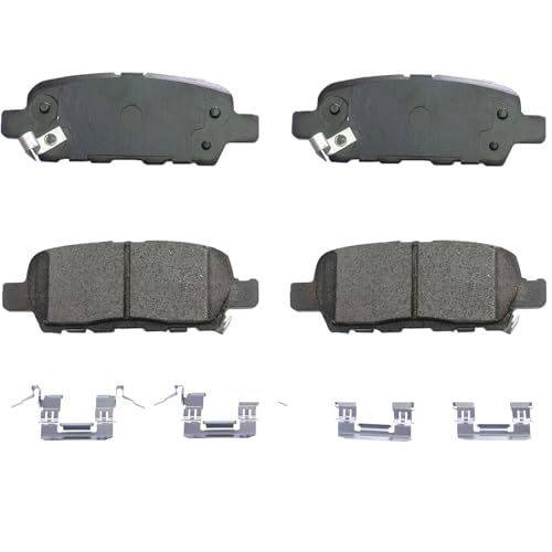 Image of Brake Pad For Infiniti EX35 /FX37 /FX45 /G25 /G35 /M35 /M37 /M45 /M56 /QX50 /QX60 /QX70, For Nissan 350Z /370Z /Altima /Juke /Leaf /Quest /Rogue, For Suzuki Grand Vitara