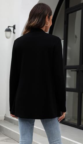 Image of Newchoice Womens Lightweight Long Sleeve Cardigans with Pockets Summer Casual Open Front Sweater Cardigan Duster