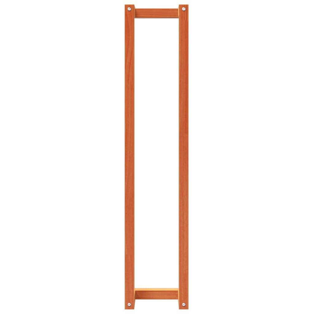 Toallero de pared de madera de pino macizo, 23 x 18 x 110 cm