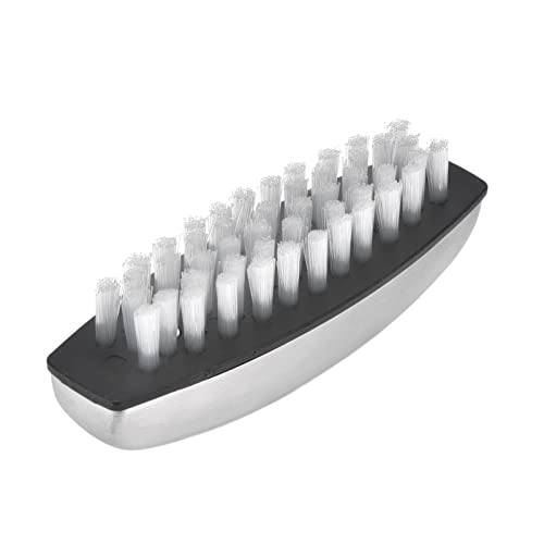 Cepillo para Verduras, Fregador de Verduras, Cepillo para Fregar Patatas, Multifunción, de Cepillo de Lana de Nailon de Acero Inoxidable, Cómodo para Limpiar Dedos o Uñas,