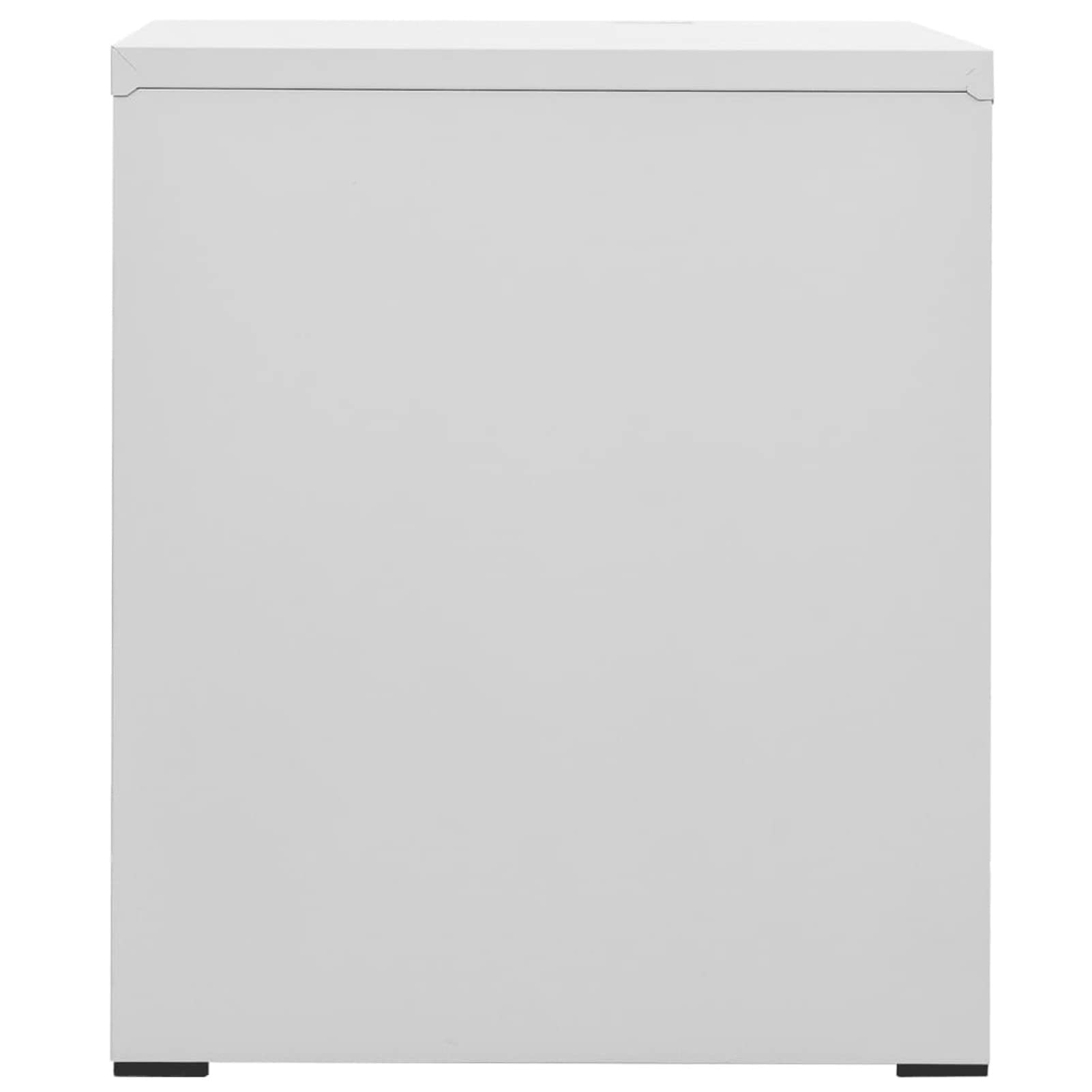 ZEYUAN Schedario Grigio Chiaro 46x62x72,5 cm in Acciaio,Schedario,Schedario da Ufficio,Mobiletto per Documenti(SPU:336271)