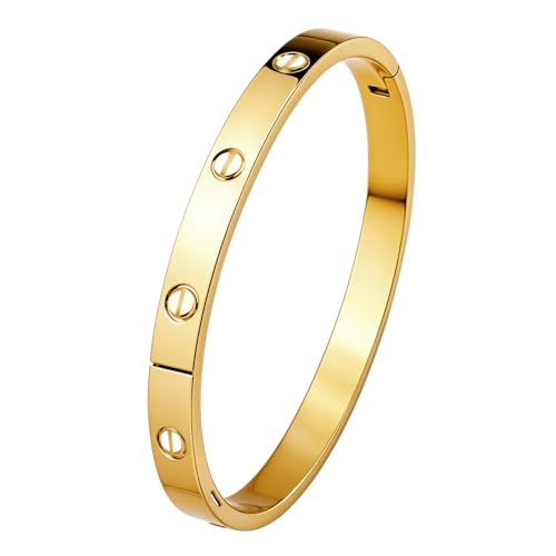 Gold Bracelet for Women | 18K Gold Plated Stainless Steel Gold Bracelet | Lovely Gift for Women