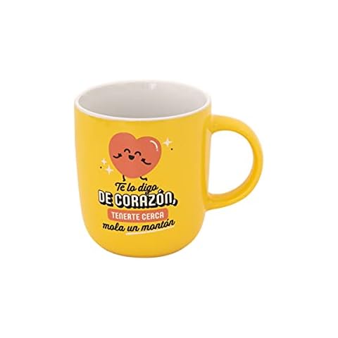 Mr. Wonderful Taza - Te lo digo de corazón: tenerte cerca mola un montón Cover