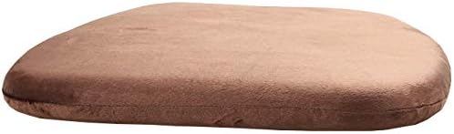 M MOCHOHOME Memory Foam Dining Chair Cushion Pad with Ties, Coffee