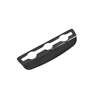 SFIWFOGD Auto Center Versnellingspook Frame Cover Sticker Compatibel met Audi A3 S3 RS3 8V 14-19 LHD Auto Console Versnellingspook Styling Koolstofvezel Sticker (Color : Type B