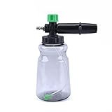 Photo Gallery lvyxon schiuma con 9 ugelli, per idropulitrice ad alta pressione, spruzzatore a schiuma densa con ugello in ottone da 1,1 mm e sistema di filtraggio per lavaggio auto, compatibile con idropulitrici da Photo Gallery lvyxon schiuma con 9 ugelli, per idropulitrice ad alta pressione, spruzzatore a schiuma densa con ugello in ottone da 1,1 mm e sistema di filtraggio per lavaggio auto, compatibile con idropulitrici da