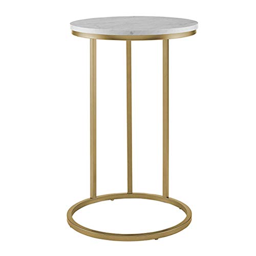 End Cocktail Table Modern Round Side Sofa Small Coffee Tea Table,with