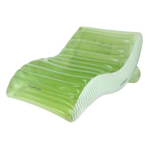 Flamingueo Colchoneta Piscina - Tumbona Hinchable, Flotadores Piscina, Hinchables para Piscina, Hamaca de Agua, Flotadores Gigantes, 180x114x70 cm