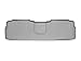 WeatherTech Custom Fit FloorLiners for RX, Highlander - 2nd Row (460392), Grey