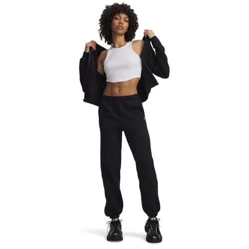 Under Armour Women's Rival Fleece Gym Pants, 008 Black, XXLS by Under Armour - Used condition - Image 2