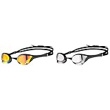 arena cobra ultra mirror goggles yellow revo / black producto 1: Lentes anchas para una gran visión lateral