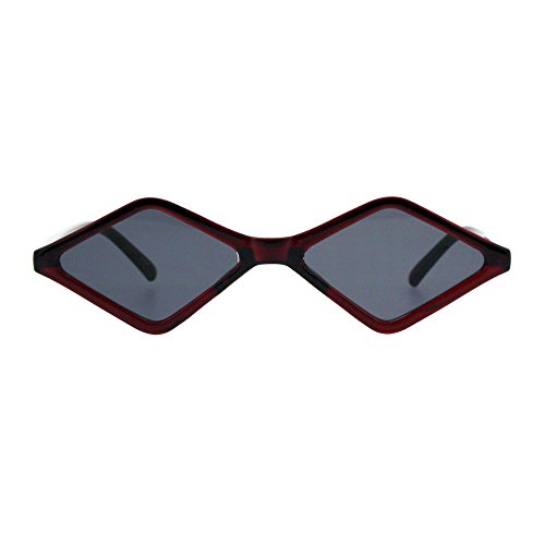 Skinny Diamond Shape Sunglasses Womens Trendy Fashion Eyewear UV 400