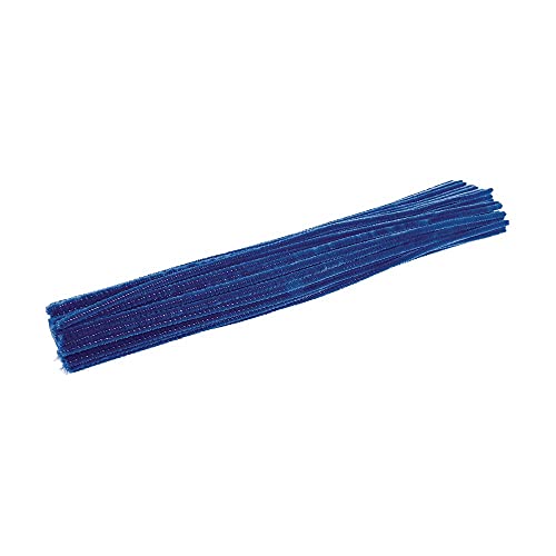 Colorations Blue Chenille Stems Pipe Cleaners, Pack of 100, Arts & Crafts image 4