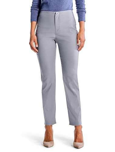 NIC+ZOE Women's 28" Polished Wonderstretch Straight Ankle Pant2